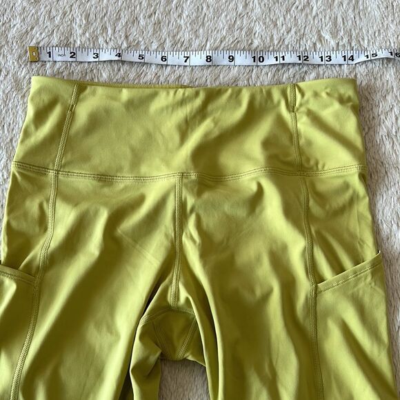 CRZ YOGA lemon vibe leggings size medium - Picture 7 of 16